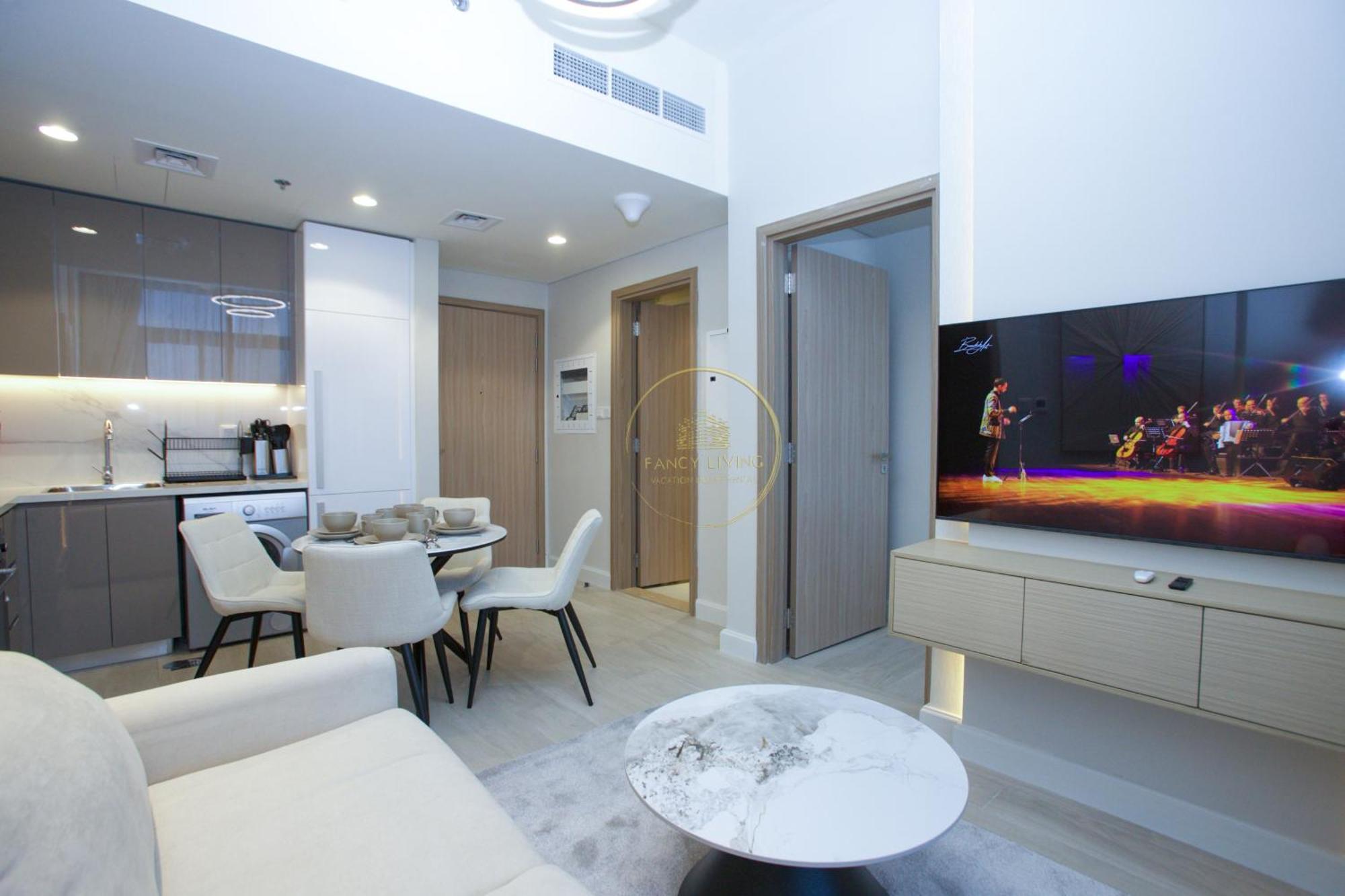 Standard 2Bhk Located In Azizi Riviera 46 ดูไบ ภายนอก รูปภาพ