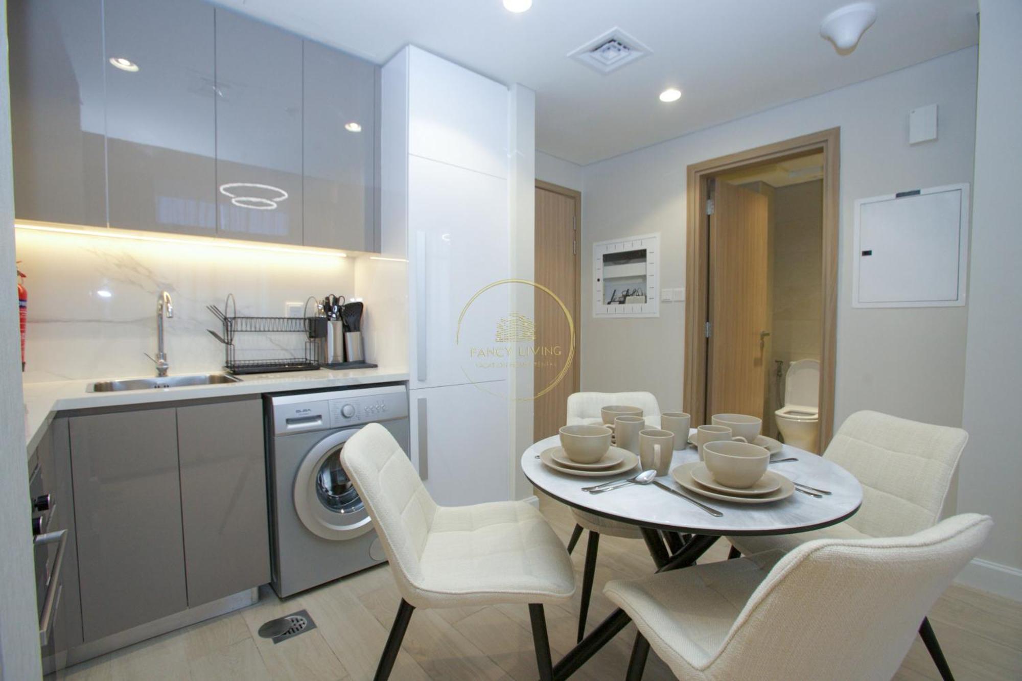 Standard 2Bhk Located In Azizi Riviera 46 ดูไบ ภายนอก รูปภาพ
